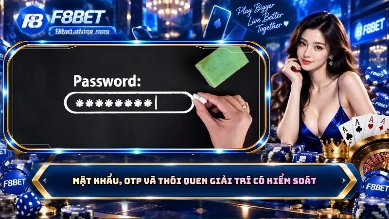 Mật khẩu, OTP và thói quen giải trí có kiểm soát